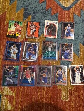 Philadelphia 76ers 13 card team lot